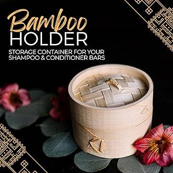 Bamboo Shampoo Bar Holder