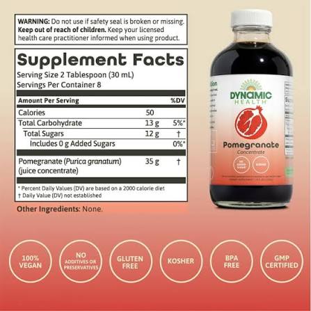 Pomegranate Juice Concentrate