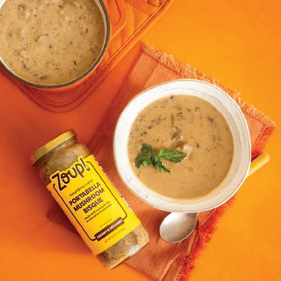 Portabella Mushroom Bisque Soup
