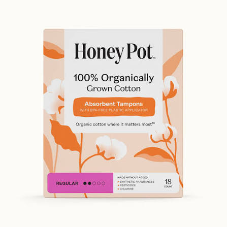 Organic Cotton Regular Tampons