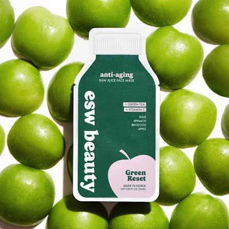 Green Reset Anti Aging Raw Juice Mask