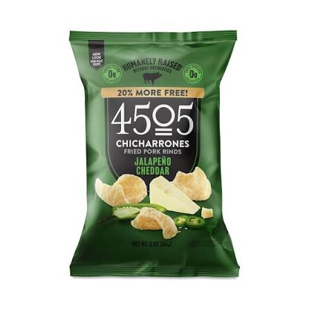 Jalapeno Cheddar Pork Rinds