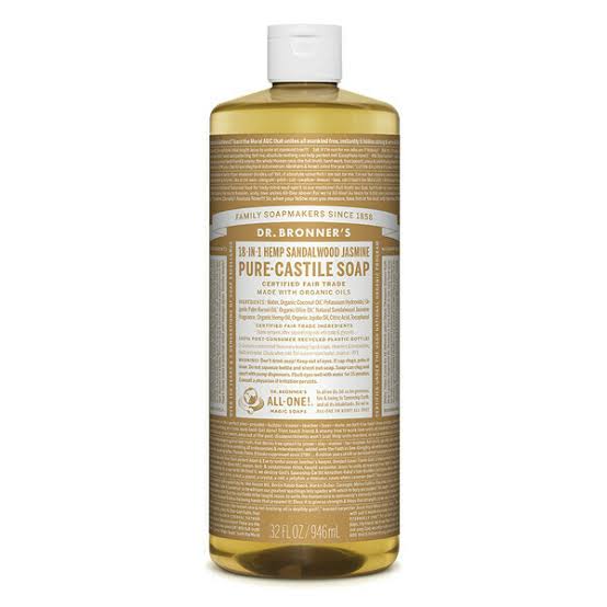 Organic Castile Sandalwood Jasmine Soap