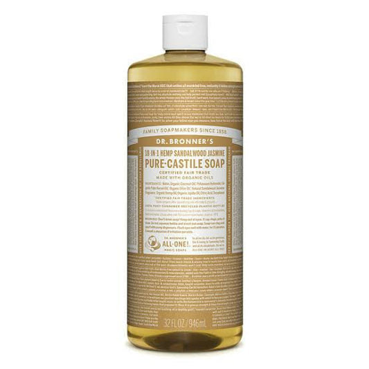 Organic Castile Sandalwood Jasmine Soap