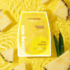 Pina Colada Revitalizing Biocellulose Mocktail Mask
