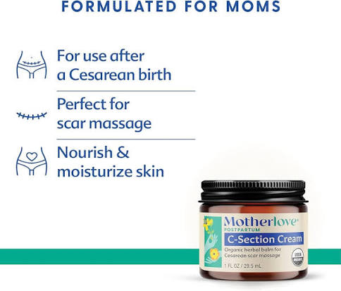 Organic C-Section Cream