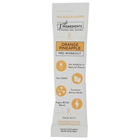 Orange Pineapple Pre-Workout Packet