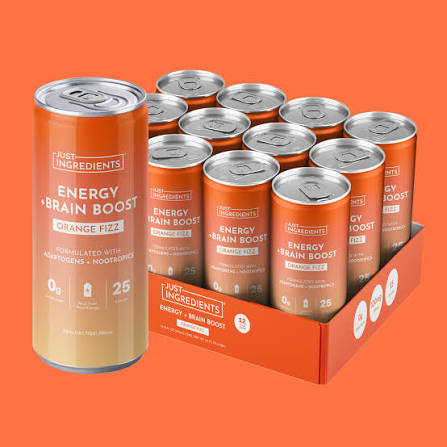 Orange Fizz Energy Drink