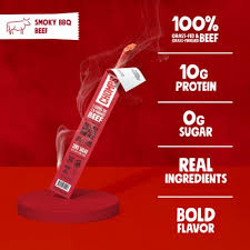 Chomps Smoky Bbq Beef Sticks 8 Pack
