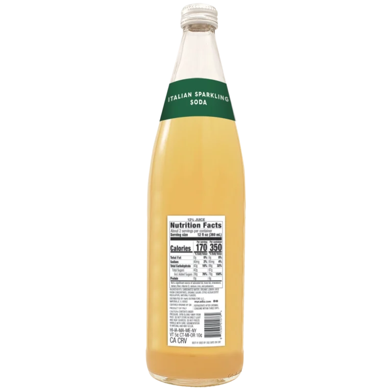 Organic Sparkling Italian Lemon Soda