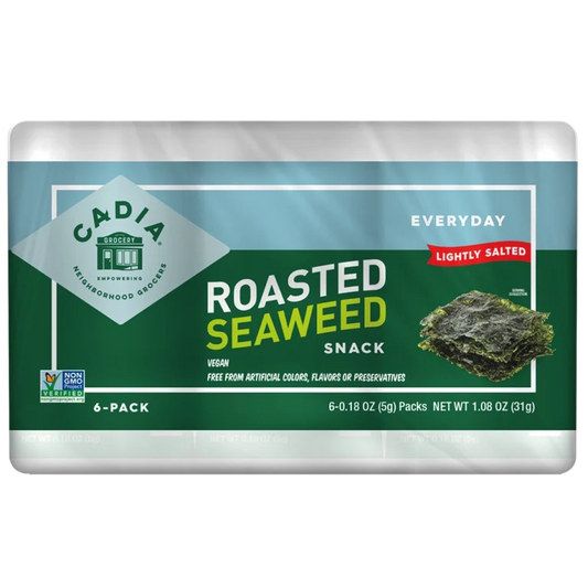 Seaweed Roasted Sea Salt 6ct