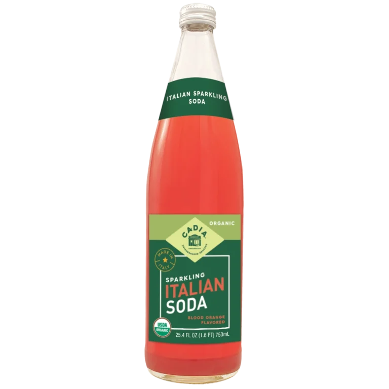 Organic Italian Blood Orange Sparkling Soda