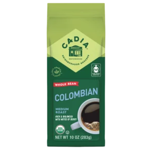 Whole Bean Columbian Coffee Organic