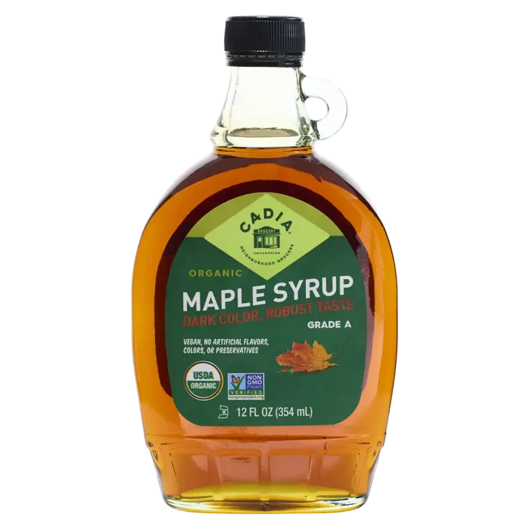 Organic All Natural Dark Maple Syrup