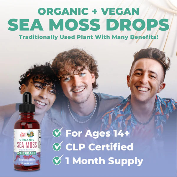 Organic Sea Moss Liquid Drops