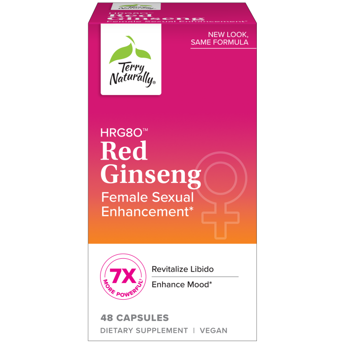 HRG80™ Red Ginseng Female Sexual Enhancement*