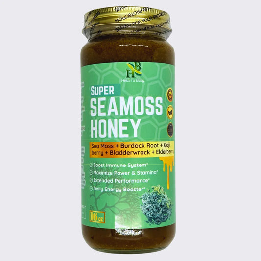 Super Sea Moss Honey 16oz