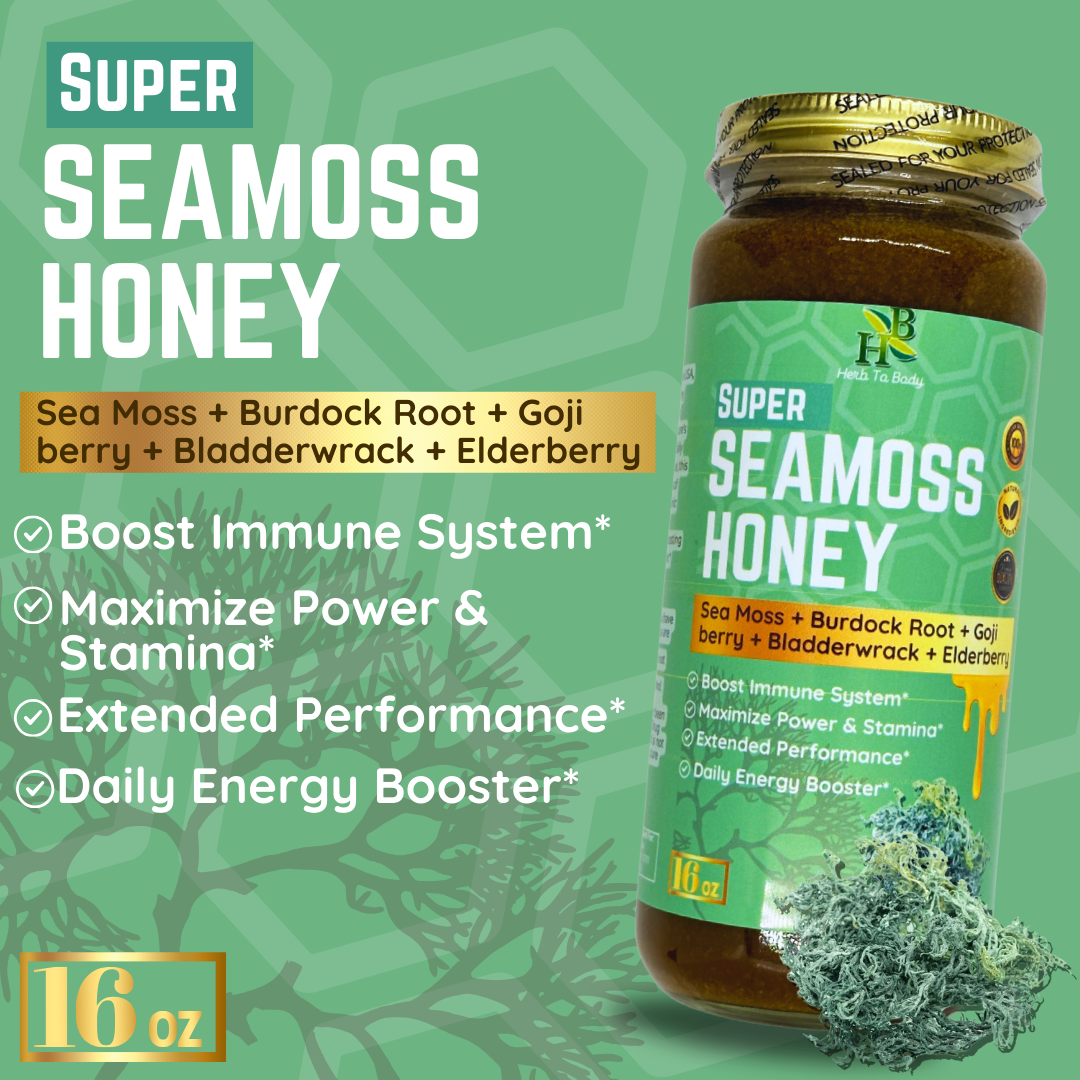 Super Sea Moss Honey 16oz