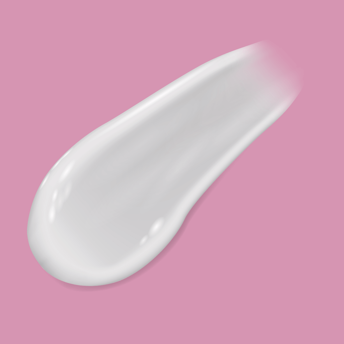 Lotion smear on a pink background. Alpaca Soaps AlpacaSoaps