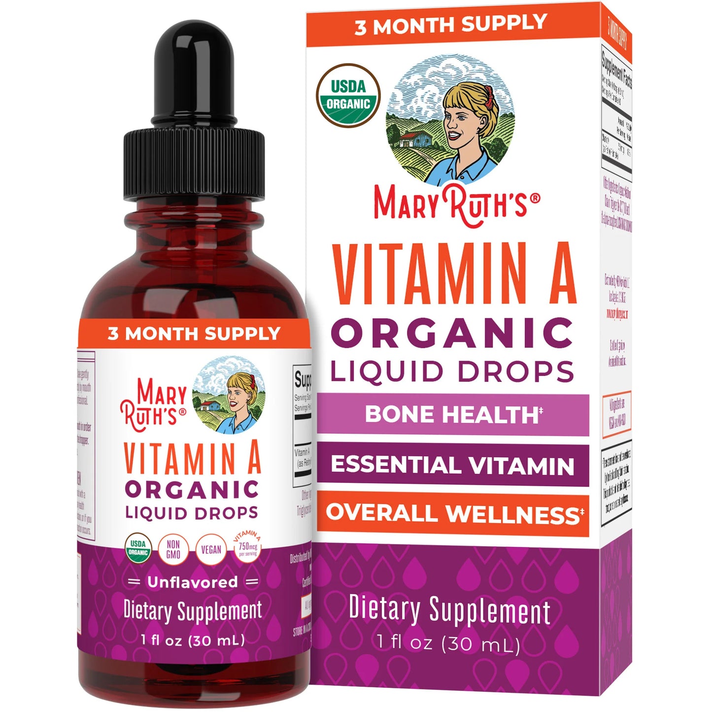 Organic Vitamin A No Flavor