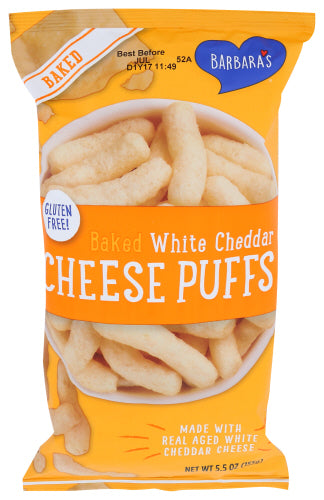 Cheese Puff Baked White Chedder - 5.5OZ