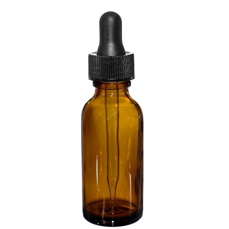 Amber Dropper Bottle 1 ounce (6836344127644)