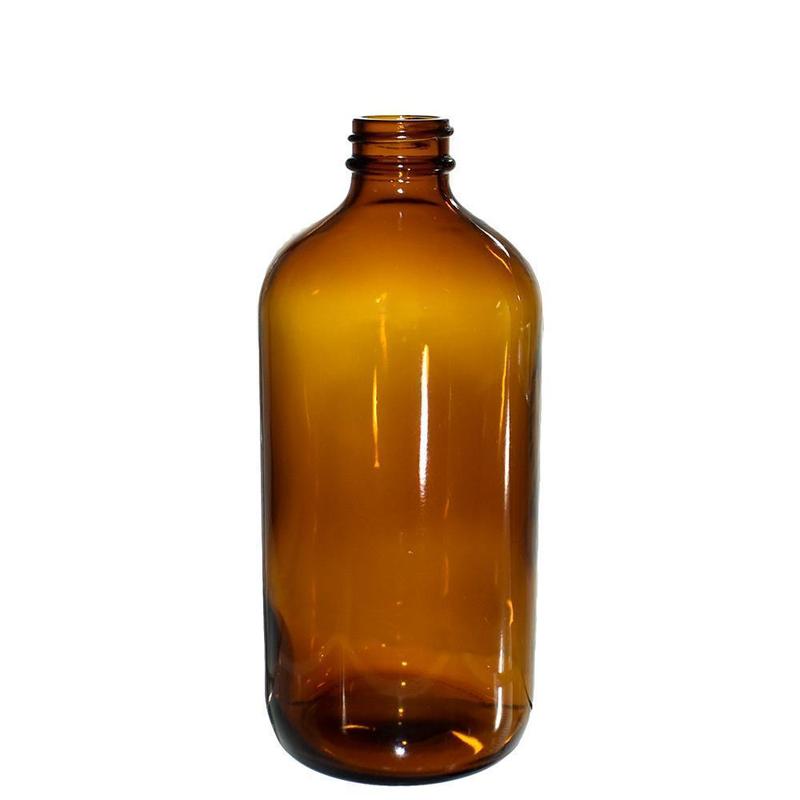 Amber Bottle 16 ounce (6836343799964)