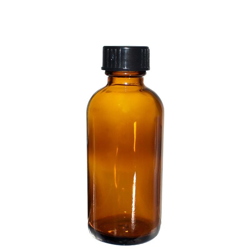 Amber Bottle 2 ounce 6 pack (6836343865500)