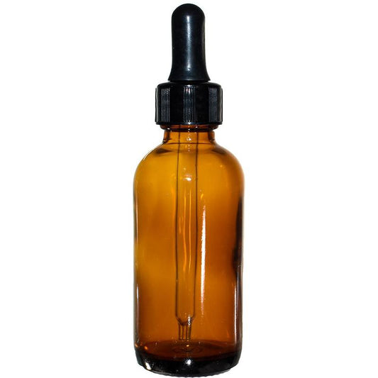 Amber Dropper Bottle 2 ounce (6836344193180)