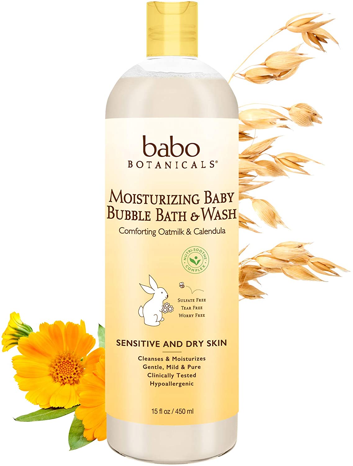 Moisturizing Bubble Bath & Body Wash (6836323385500)