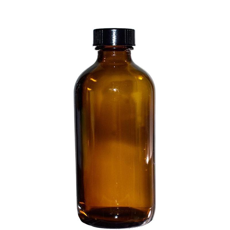 Amber Bottle 8 ounce (6836344062108)